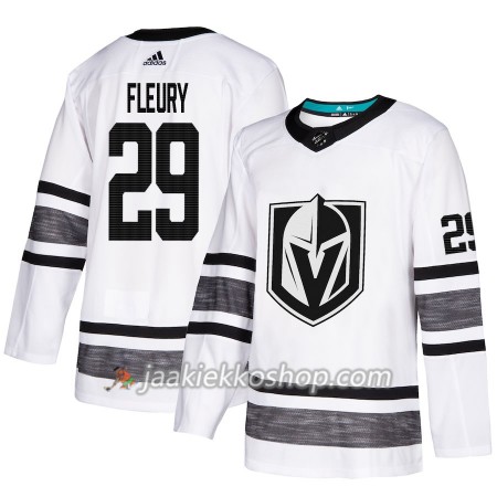 Miehille NHL Vegas Golden Knights Pelipaita Marc-Andre Fleury 29 Valkoinen 2019 All-Star Adidas Authentic